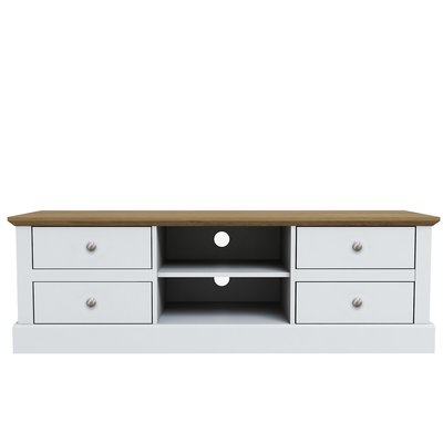 Wooden TV Unit with 4 Drawers SO'HOME