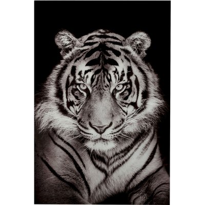 Tableau en verre, tigre Herman JOLIPA