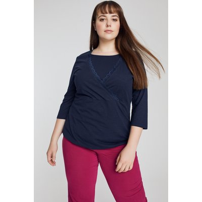 T-shirt Bellieva, dentelle, encolure V ULLA POPKEN