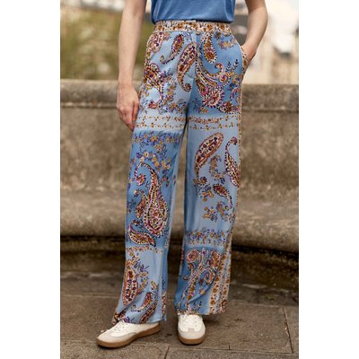 Pantalon droit imprimé graphique POLIA LA PETITE ETOILE