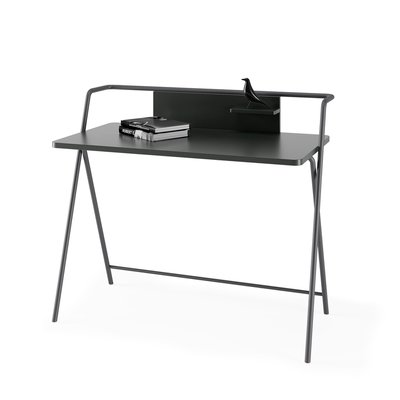 Bureau en mélamine et métal, Klip HERDASA