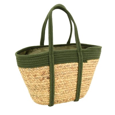 Sac en palmier naturel et teinté AUBRY GASPARD