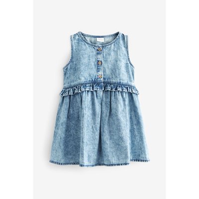 Robe péplum sans manches à col rond NEXT