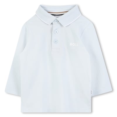 Polo à manches longues BOSS KIDSWEAR