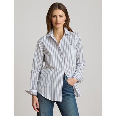 Chemise à rayures, coupe droite LAUREN RALPH LAUREN