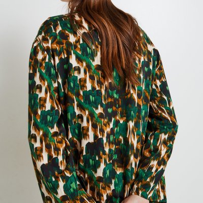 Blouse manches longues imprimée, certifié FSC et Oeko-Tex MONOPRIX