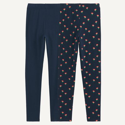 Pack of 2 Leggings LA REDOUTE COLLECTIONS