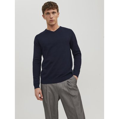 Pull col v en fine maille JACK & JONES