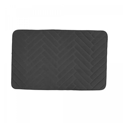 Tapis de bain à Mémoire de Forme - Chevron ABBY GUY LEVASSEUR