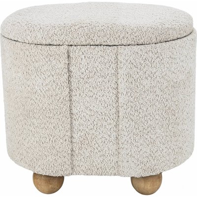 pouf  doux avec rangement élégant pour salon ou chambre RECOLLECTION