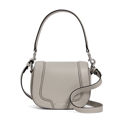 Petit sac bandoulière Ella en cuir grainé LE TANNEUR