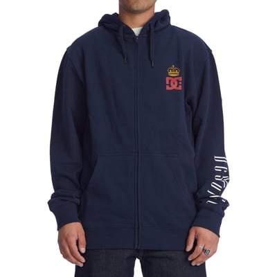 Sweat à capuche zippé THE HILLS. DC SHOES