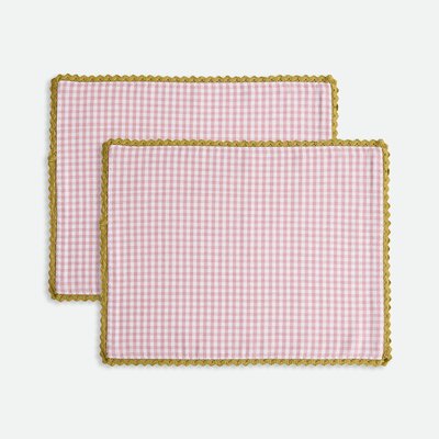Lot de 2 sets de table coton/lin Trattoria LA REDOUTE INTERIEURS