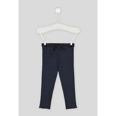 Legging côtelé uni en coton BIO BOUT'CHOU