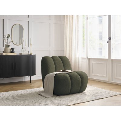Fauteuil tissu bouclette, JANISSAIRE BOBOCHIC