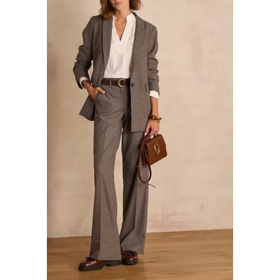 Pantalon FERGUSON en laine à rayures Maison 123