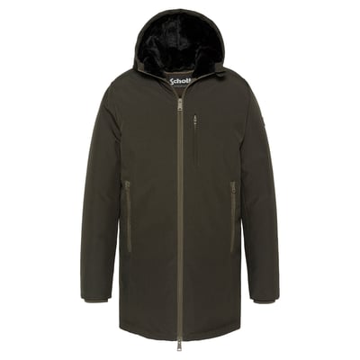 Manteau long à capuche SCHOTT