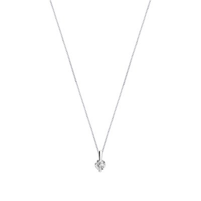 Collier en argent 925 et zircons B-ELEGANTE BLUESPIRIT