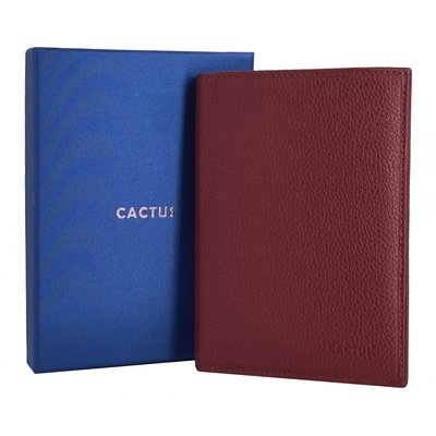 Portefeuille cuir de vachette anti-RFID CACTUS