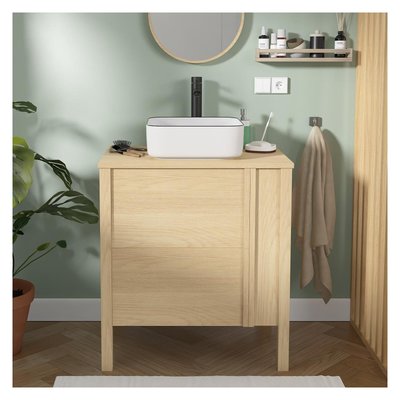 Meuble simple+vasque+robinet NESTO MOB IN