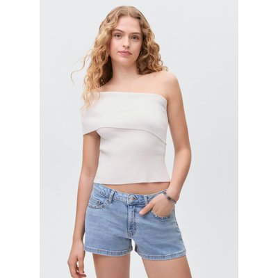 Haut asymétrique épaules dénudées MANGO TEEN