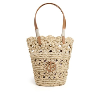 Sac À Monogramme En Raphia PEPE JEANS