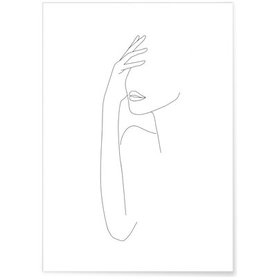 Affiche Line Art Women 2 L'AFFICHERIE