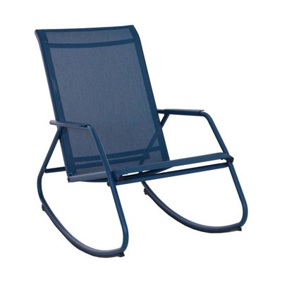 Rocking chair en acier epoxy Noa PROLOISIRS