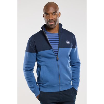 Gilet zippé bicolore - molletonné ARMOR-LUX