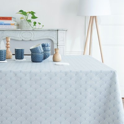 Nappe enduite carrée ou rectangle PAPYRUS FLEUR DE SOLEIL