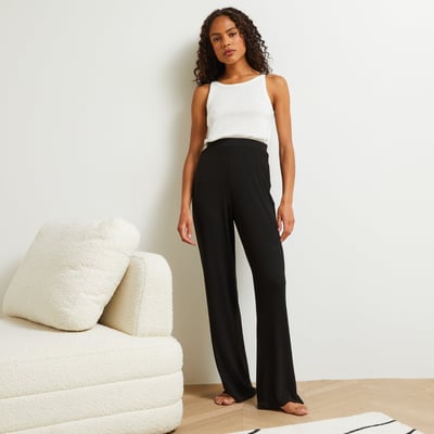 Pantalon large tout doux, Ecovero MONOPRIX KIDS