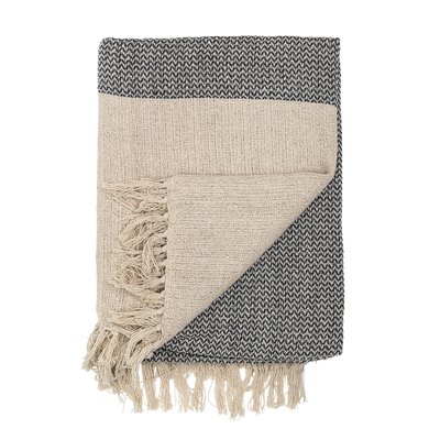 Plaid en coton 160x130 cm BLOOMINGVILLE