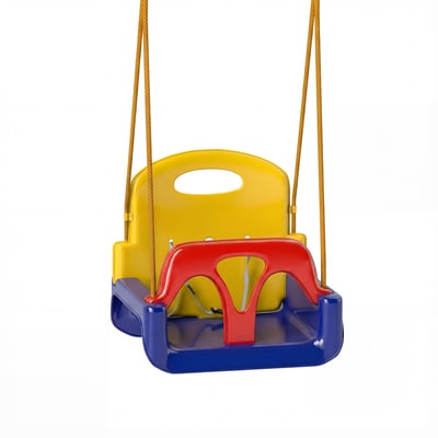 Balançoire pour enfants PP Multicolour OUTSUNNY