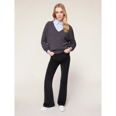 Pull en FIL de viscose mélangée de couleur unie MOTIVI