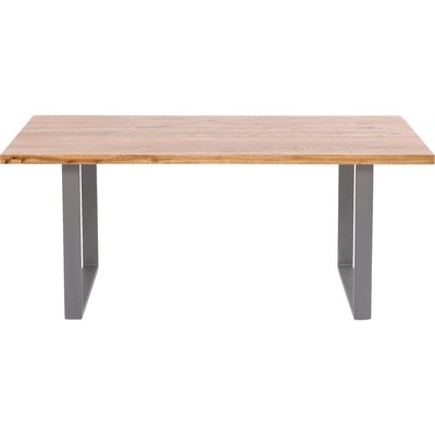 Table en chêne et acier, JACKIE KARE DESIGN