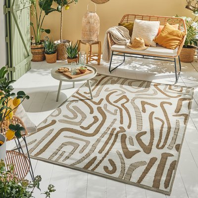 Tapis abstrait extérieur CAPRI NAZAR RUGS