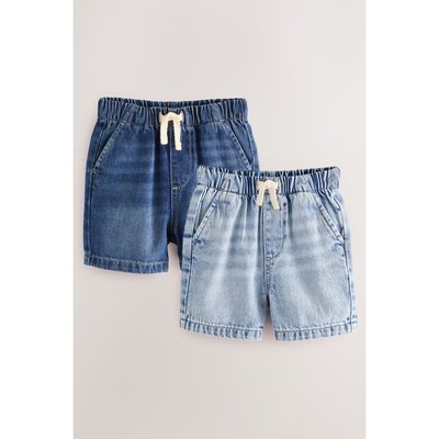 Short en jean à enfiler , lot de 2 NEXT