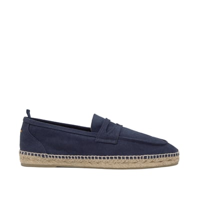 Espadrilles mocassins en coton et jute NACHO PLATFORM CASTANER