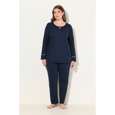 Pyjama à col rond et manches longues ULLA POPKEN