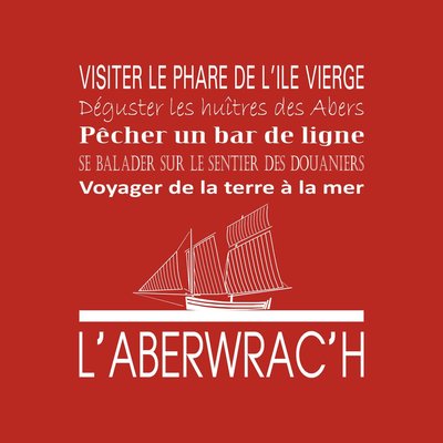 Tableau Mural Laber-wrac'h ILLUSTRATION CEANOTHE