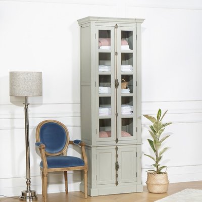Vitrine 4 portes en pin ARAGON ROBIN DES BOIS