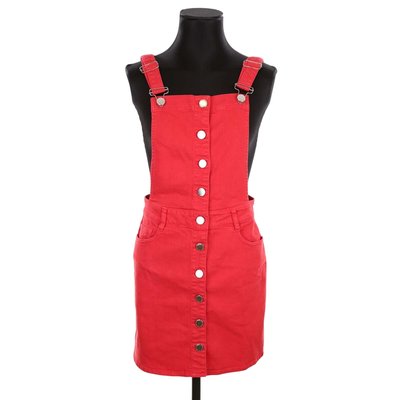 Robe salopette en coton - Très Bon État MAJE