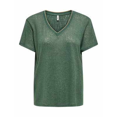 T-shirt col V ONLY