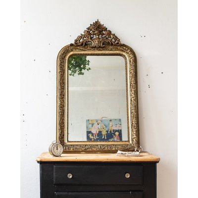 Miroir Louis Philippe doré Georges N°426 - Bon état DEBONGOUT