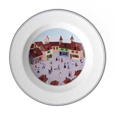 Assiette Creuse,Village DESIGN NAIF VILLEROY & BOCH