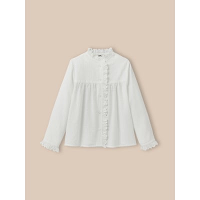 Chemise avec froufrou CYRILLUS