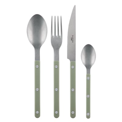 Set de 4 couverts de table, Bistrot Vintage SABRE
