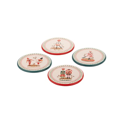 Set of 4 Nutcracker Coasters CATH KIDSTON