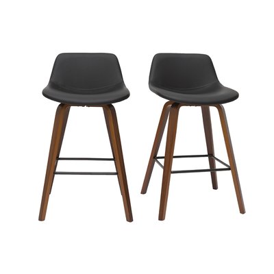 Tabourets de bar scandinaves H65 cm (lot de 2) NONIE MILIBOO