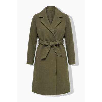 Manteau en lainage à col à revers et coupe STUDIO UNTOLD